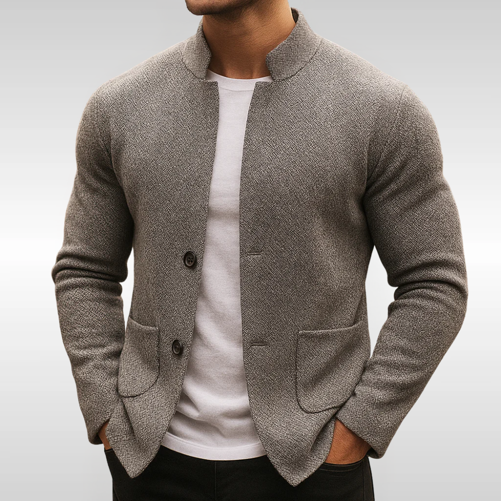 Chaqueta de punto hombre estilo refinado para diario - Mavetta