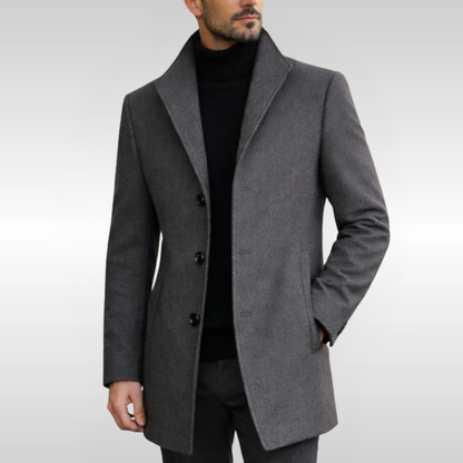 Abrigo Largo Mujer de Invierno con Ajuste Elegante y Refinado