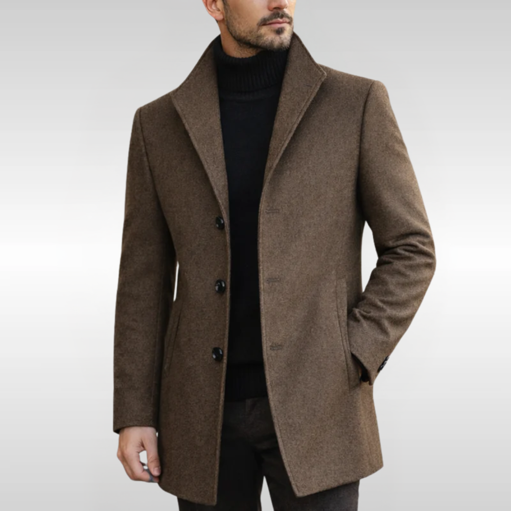 Abrigo Largo Mujer de Invierno con Ajuste Elegante y Refinado