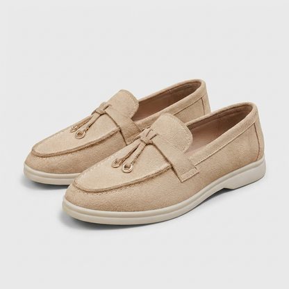 Mocasines Mujer con Ojales Planos Estilo Casual