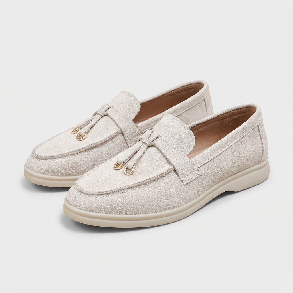 Mocasines Mujer con Ojales Planos Estilo Casual - Mavetta