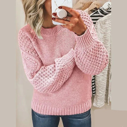 Suéter mujer suave de punto estilo casual