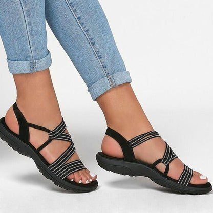 Sandalias ortopédicas mujer con tiras diseño abierto - Mavetta
