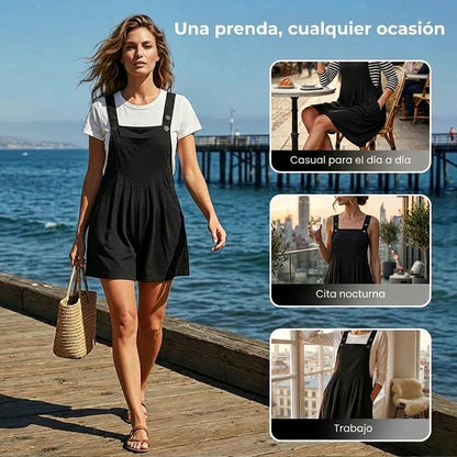 Mono corto mujer holgado verano