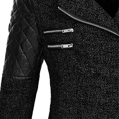 Abrigo Mujer Moderno Invierno Ajuste Confortable
