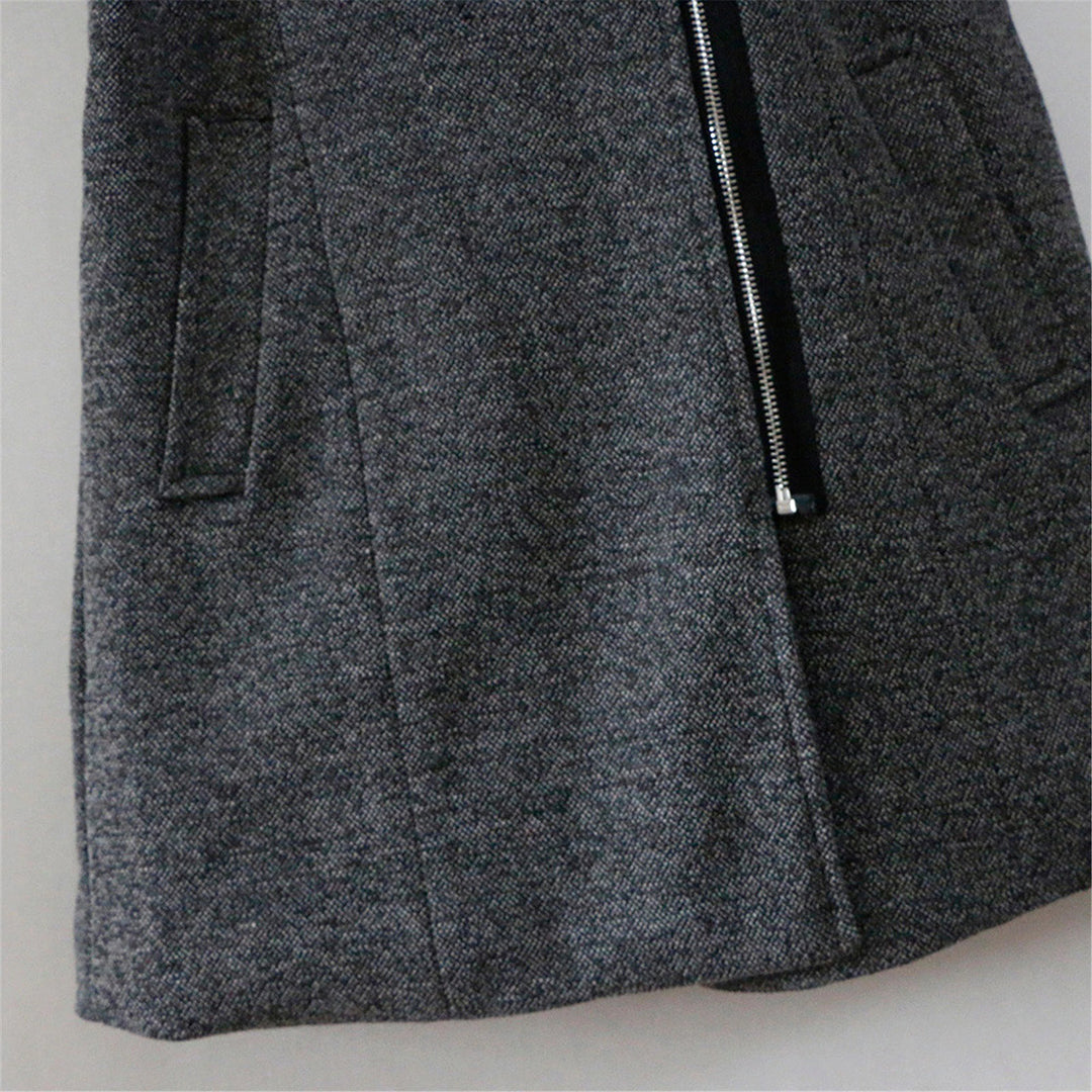 Abrigo Mujer Moderno Invierno Ajuste Confortable