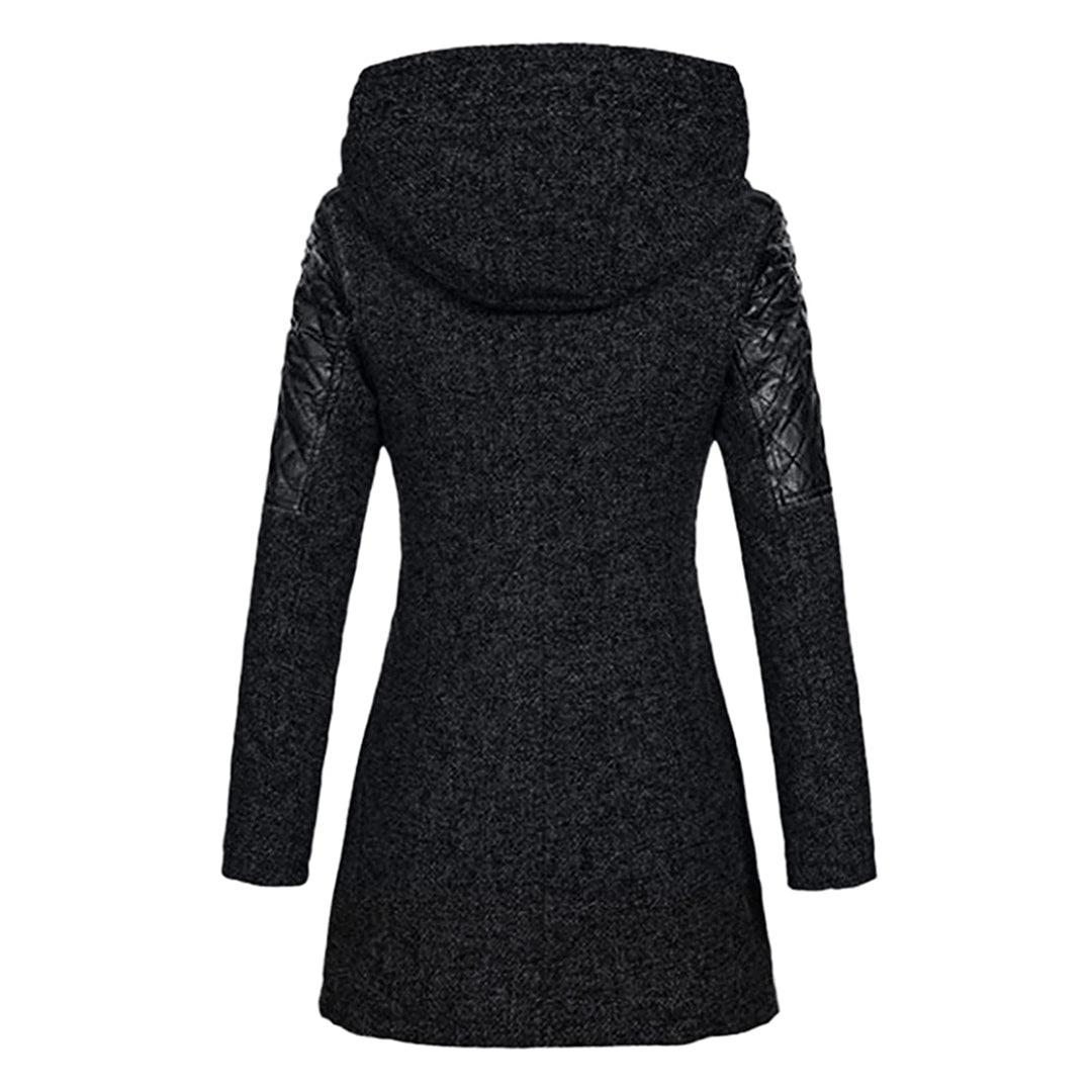 Abrigo Mujer Moderno Invierno Ajuste Confortable