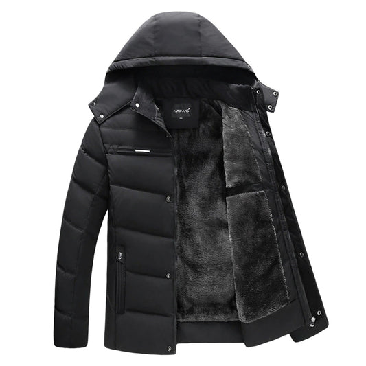 Abrigo Puffer Hombre Acolchado con Capucha - Mavetta