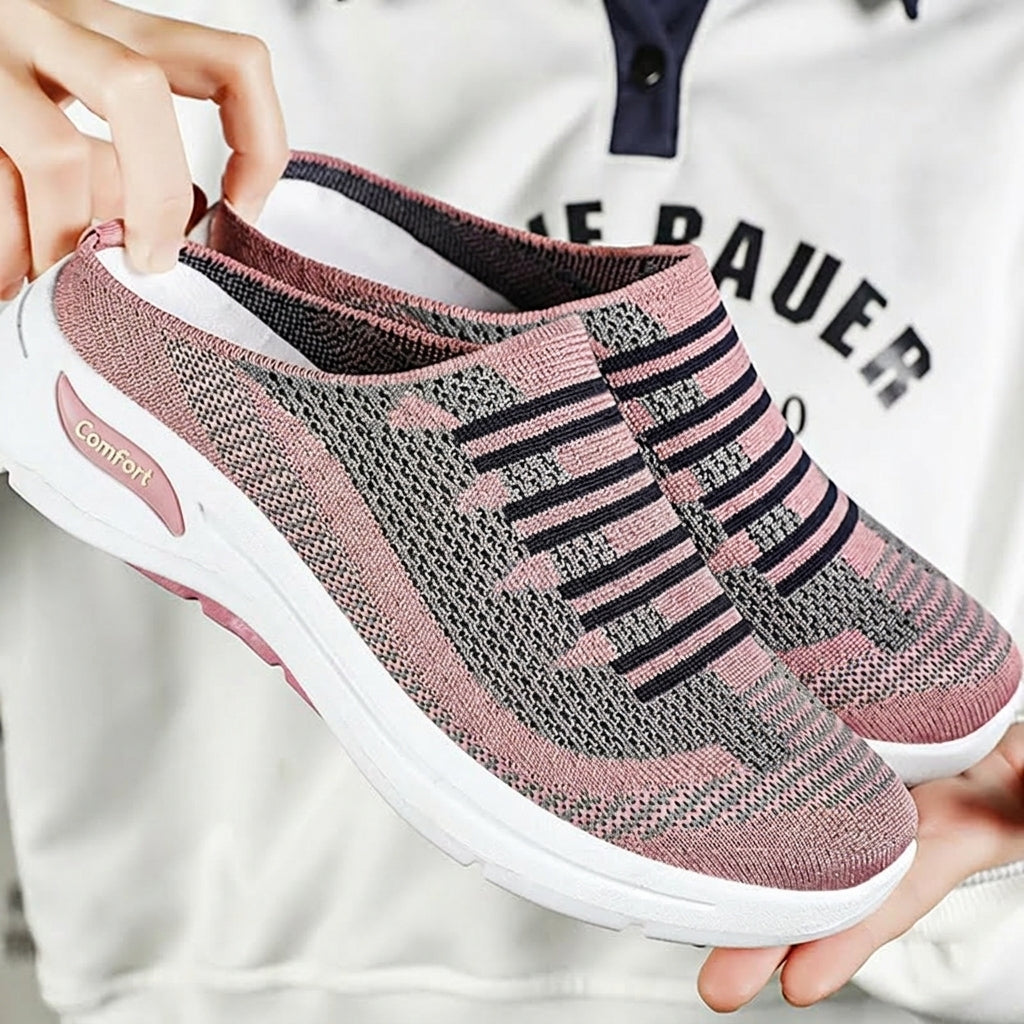 Zapatillas Mujer Transpirables Talón Abierto