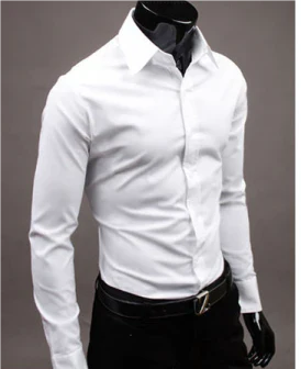 Camisa Hombre Elegante Manga Larga Ajuste Clásico - Mavetta