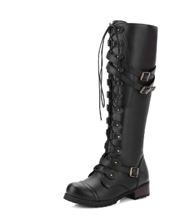 Botas Altas Mujer Ajuste Hasta la Rodilla