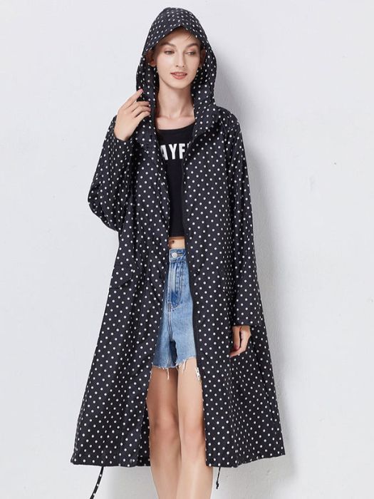 Cortavientos Mujer Impermeable Ligero con Estilo