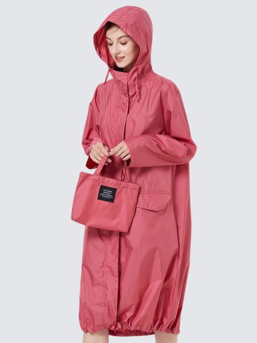 Cortavientos Mujer Impermeable Ligero con Estilo