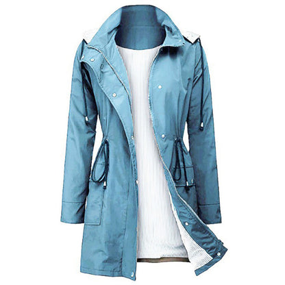 Cazadora Mujer Cortaviento Ajuste Regular