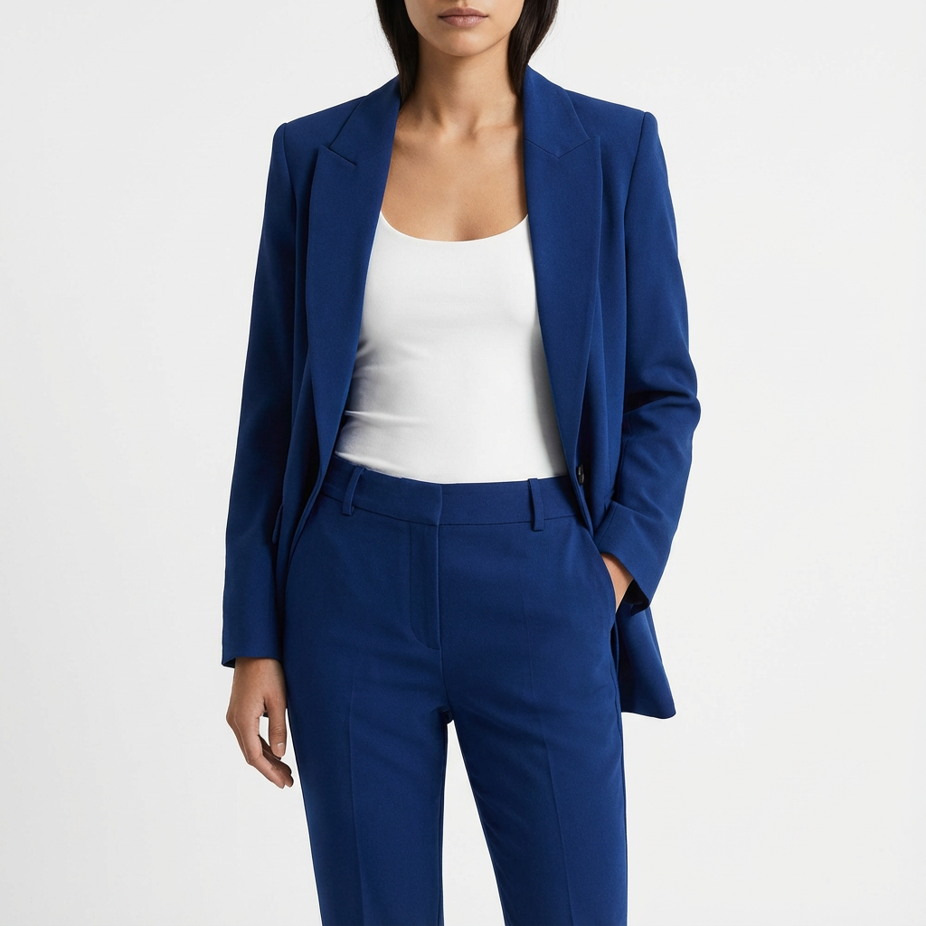 Conjunto Mujer Blazer Manga Larga Ajuste Clásico