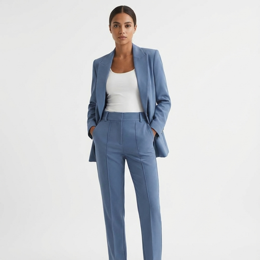 Conjunto Mujer Blazer Manga Larga Ajuste Clásico - Mavetta