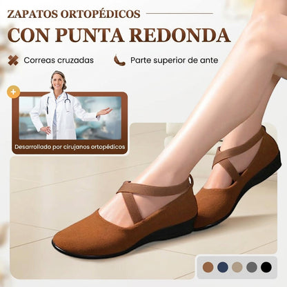 Zapatos ortopédicos mujer ligeros cómodos antideslizantes - Mavetta