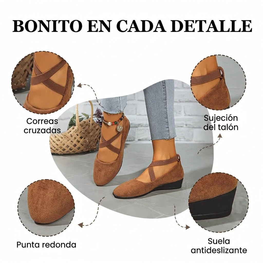 Zapatos ortopédicos mujer ligeros cómodos antideslizantes
