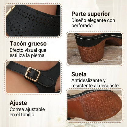 Sandalias Mujer Tacón Alto Elegantes