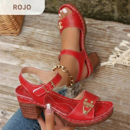 Sandalias Mujer Tacón Alto Elegantes