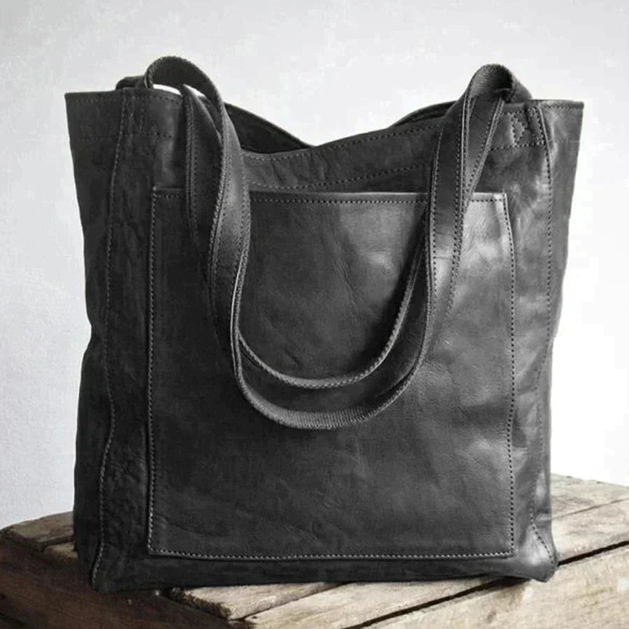 Bolso Tote Mujer de Cuero Grande Resistente y Versátil