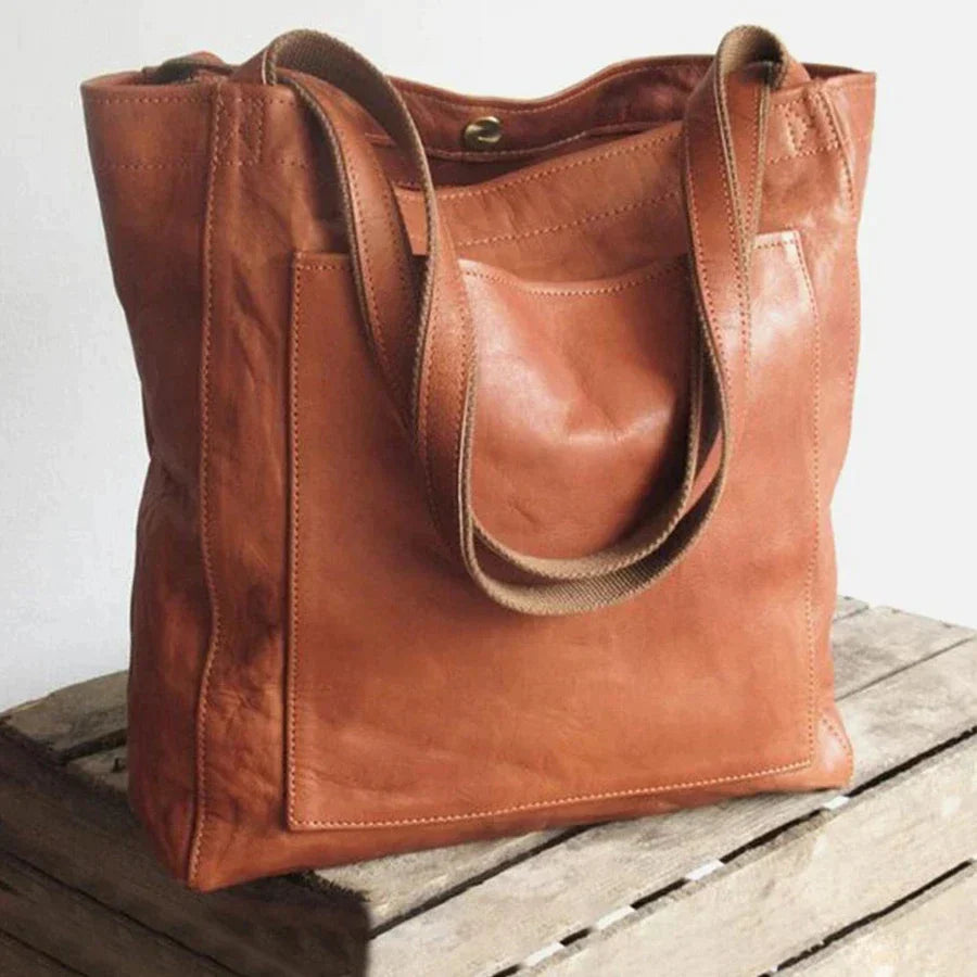 Bolso Tote Mujer de Cuero Grande Resistente y Versátil - Mavetta