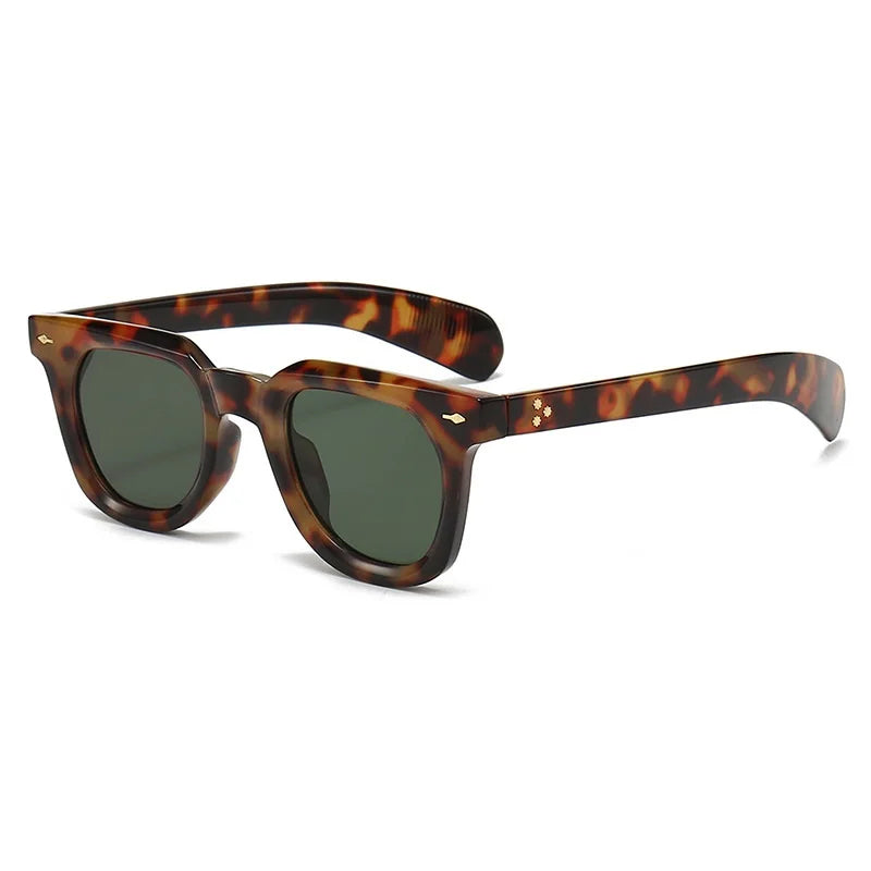 Gafas de sol Unisex Montura gruesa Cuadradas estilo retro