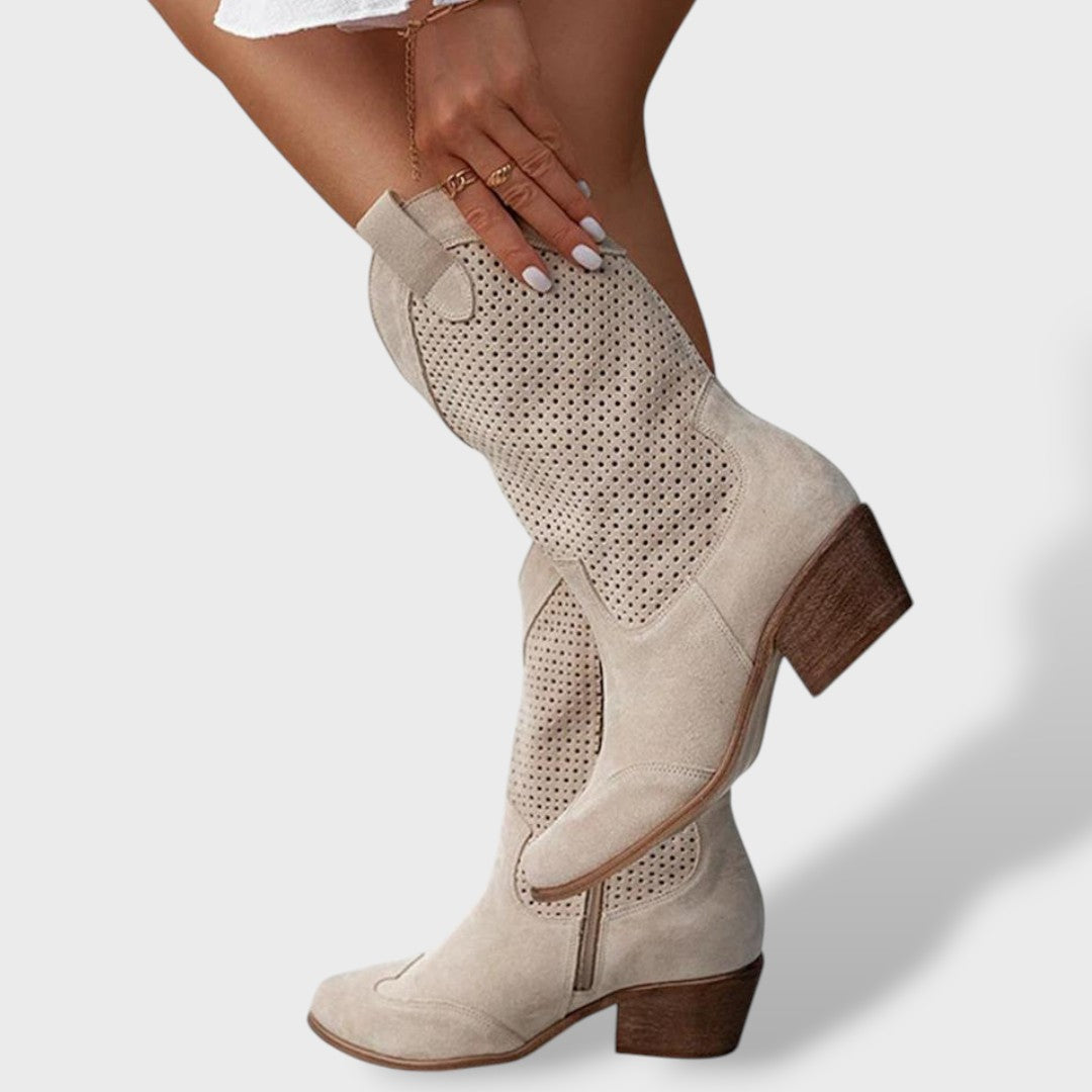Botas Cowboy Mujer Ajuste Clasico