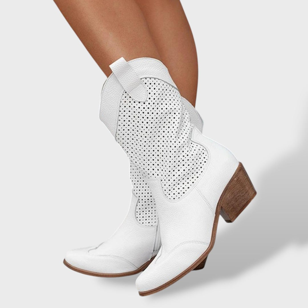 Botas Cowboy Mujer Ajuste Clasico