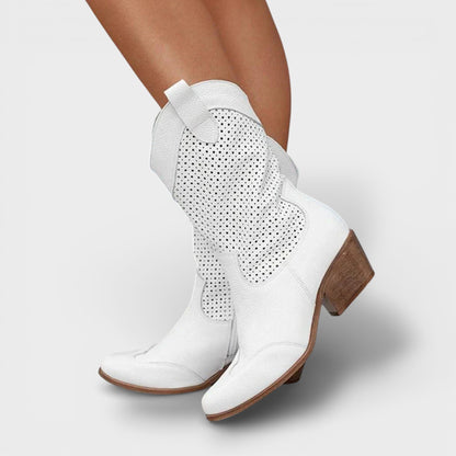 Botas Cowboy Mujer Cremallera Lateral - Mavetta