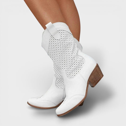 Botas Cowboy Mujer Cremallera Lateral - Mavetta