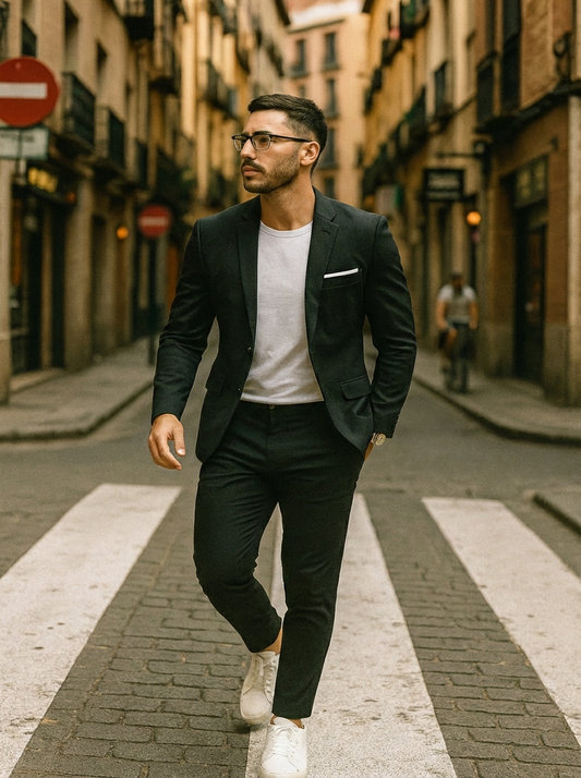 Traje Hombre Formal Corte Clasico Ajustado - Mavetta