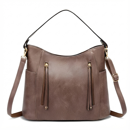 Bolso Hobo Mujer Cruzado Ajustable de Piel