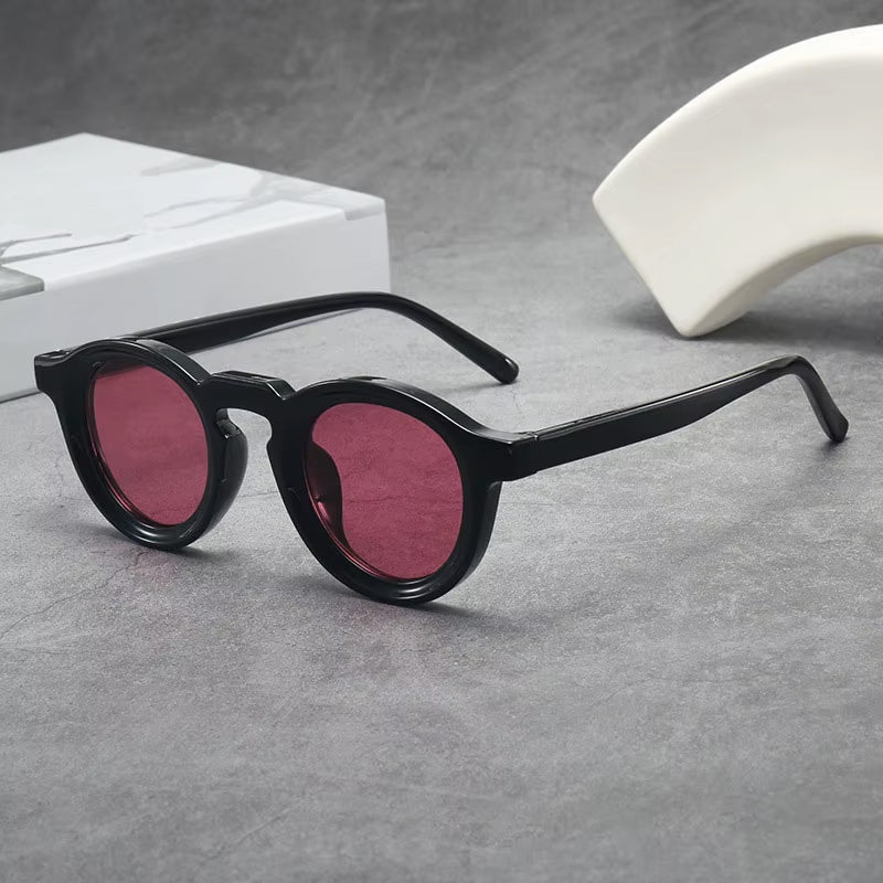 Gafas de Sol Unisex Montura Pequeña Lentes Tintadas UV400