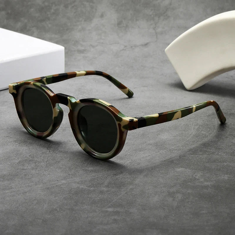 Gafas de Sol Unisex Montura Pequeña Lentes Tintadas UV400