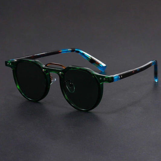 Gafas de Sol Unisex Montura Metal Redondas Protección UV400 - Mavetta