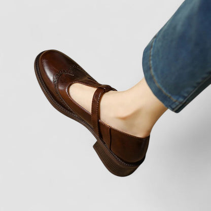 Zapatos Mary Jane Mujer con Correa Ajustable