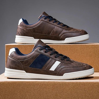 Zapatillas Hombre Casual Puntera Ancha Suela TPR Perfil Bajo
