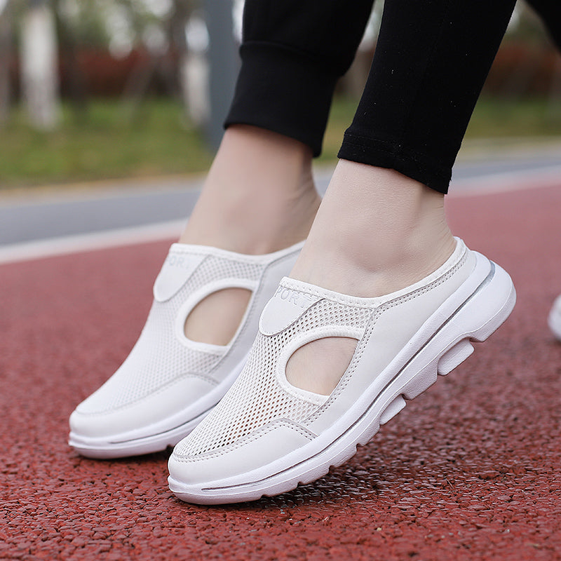 Zapatillas ortopédicas unisex material transpirable slip-on cómodas