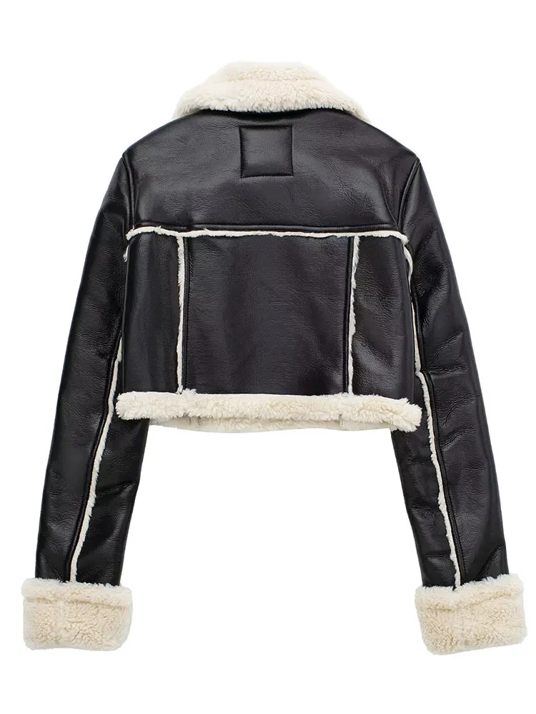Chaqueta Mujer con Cierre Cremallera Diseño Liso