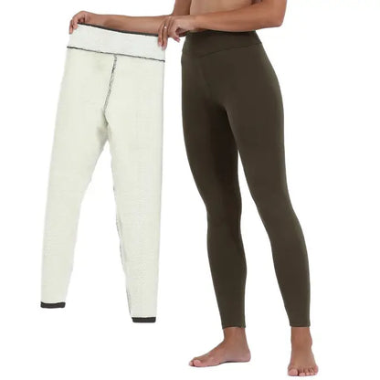 Legging Mujer Térmico Forro Polar Talle Alto