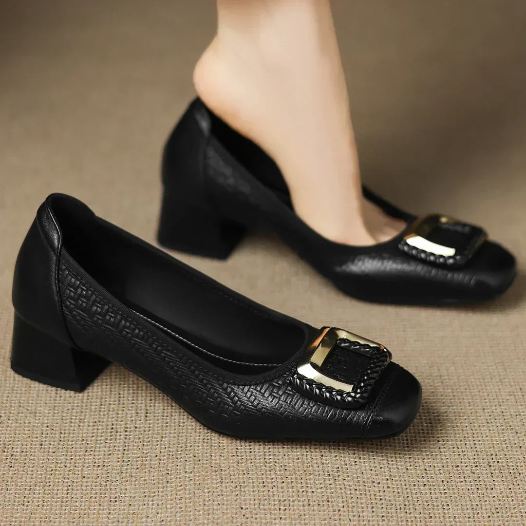 Tacones Mujer Elegantes Comodos Ajuste Confort
