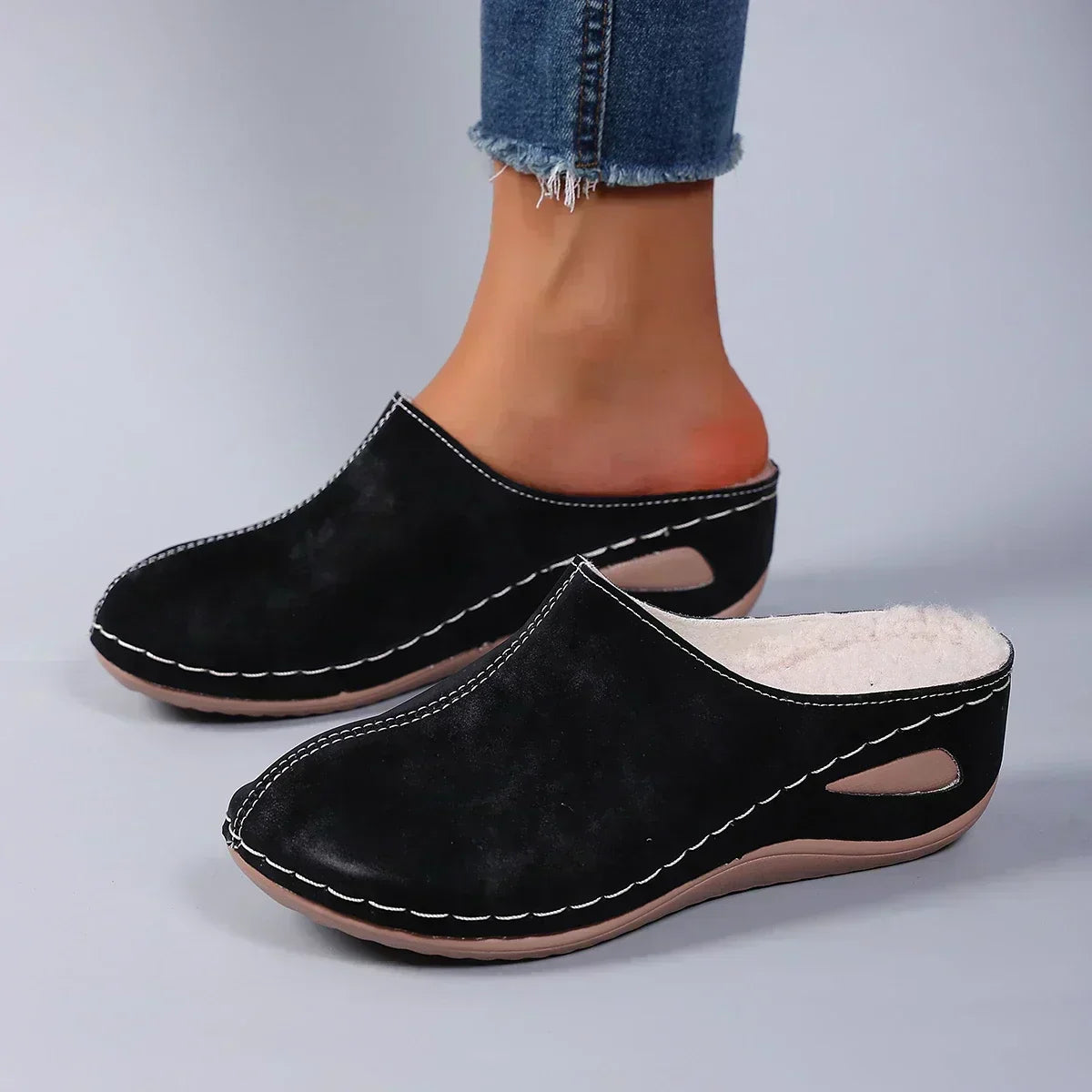 Zapatillas ortopédicas mujer confort ajustable