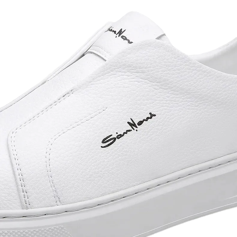 Zapatos Slip-On Hombre Cuero Suave Confortables