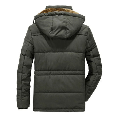 Chaqueta táctica hombre con capucha para exteriores resistente