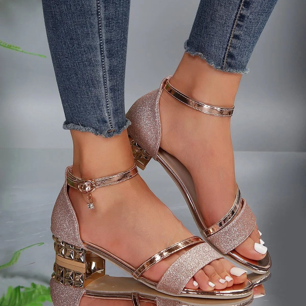 Sandalias Ortopédicas Mujer Diseño Elegante Sujeción Ajustable