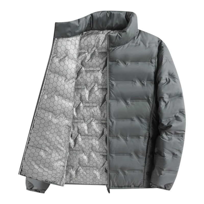 Chaqueta Acolchada Hombre Resistente al Clima Estilo Moderno