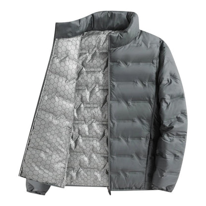 Chaqueta Acolchada Hombre Resistente al Clima Estilo Moderno