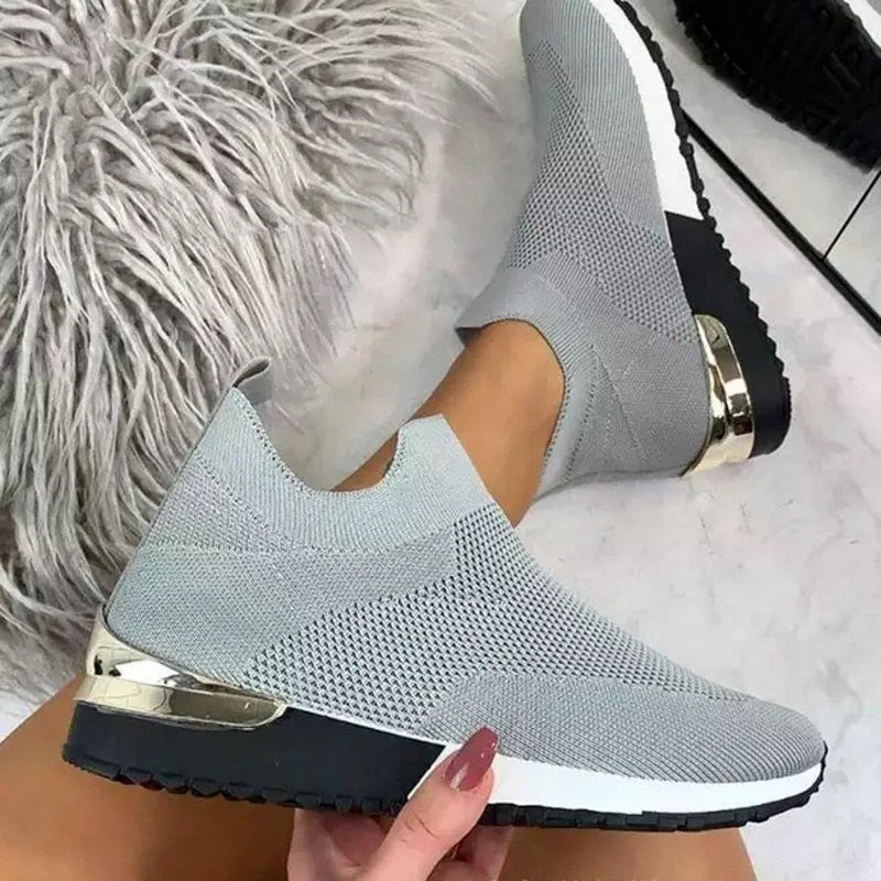 Zapatillas Mujer Slip-on Transpirables y Ligeras