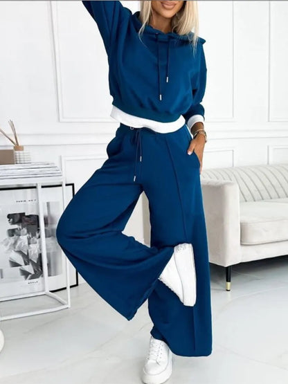 Conjunto Mujer Sudadera y Pantalón Algodón Ajuste Cómodo